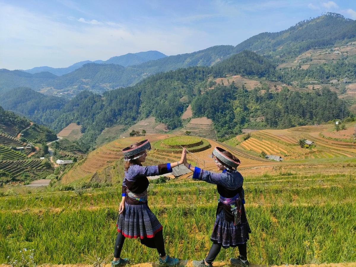 Indigenous Homestay- Trek- Food- Bus Mu Cang Chai Екстер'єр фото