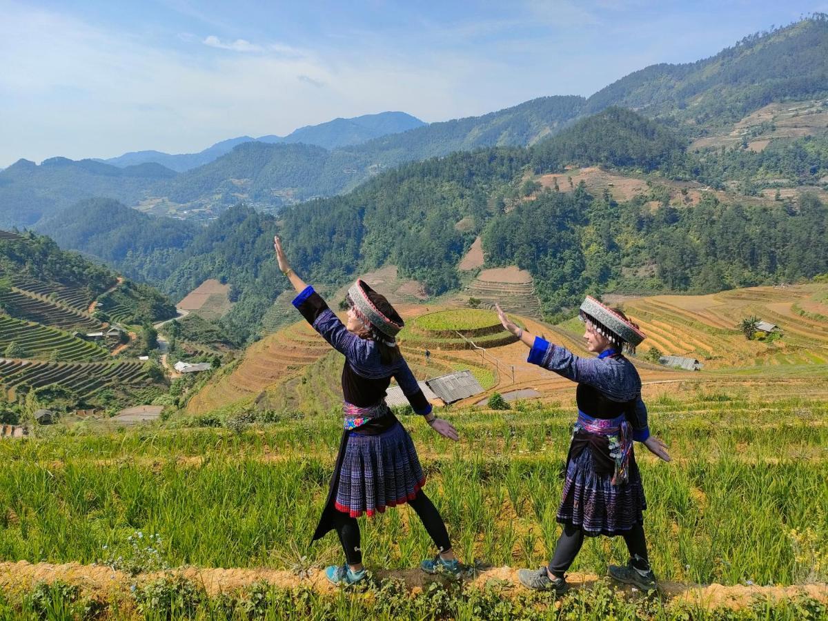 Indigenous Homestay- Trek- Food- Bus Mu Cang Chai Екстер'єр фото