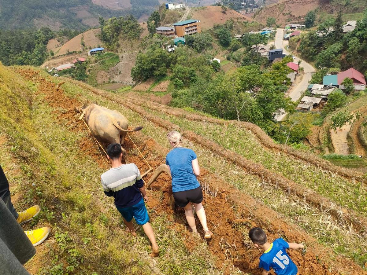 Indigenous Homestay- Trek- Food- Bus Mu Cang Chai Екстер'єр фото