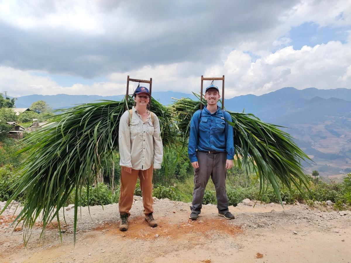 Indigenous Homestay- Trek- Food- Bus Mu Cang Chai Екстер'єр фото