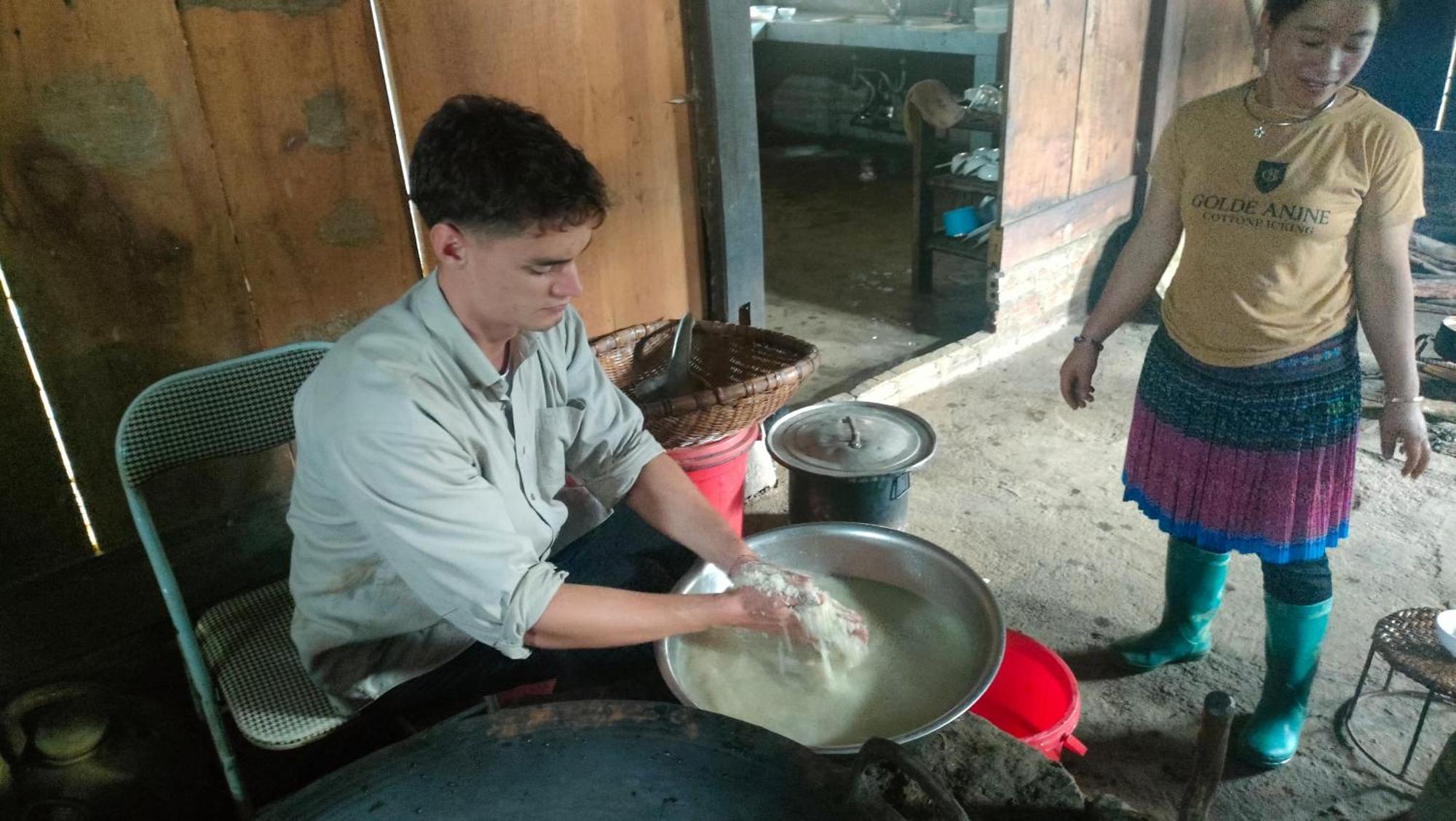 Indigenous Homestay- Trek- Food- Bus Mu Cang Chai Екстер'єр фото
